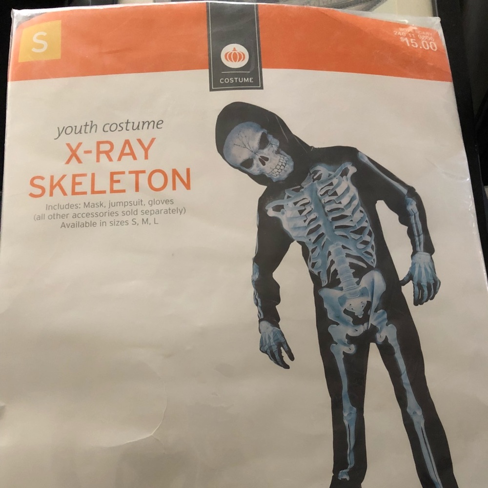 Child Skelton Halloween Costume